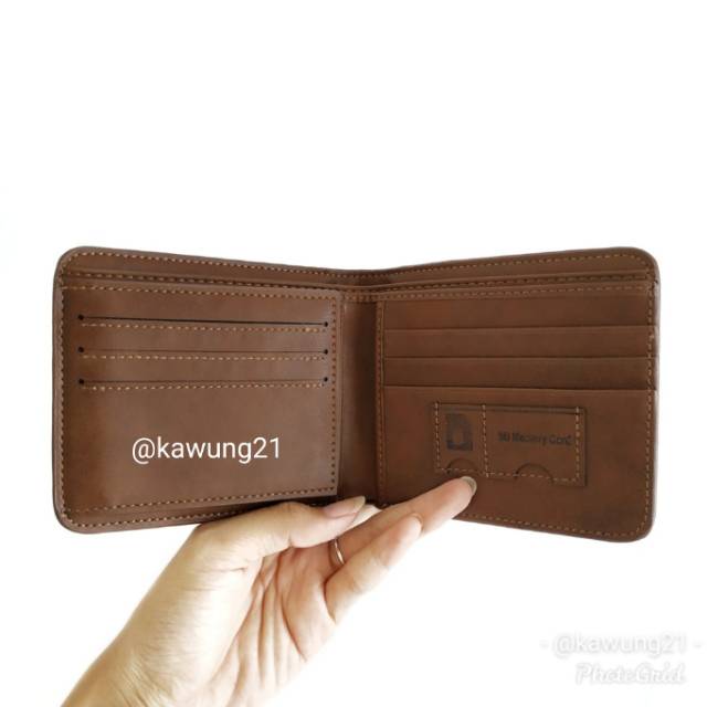 Dompet Pria Lipat DP22 Saku Leather Wallet Impor Modis