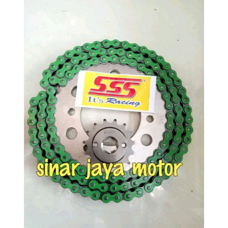 gear set sss 415 ninja r dan ninja rr kawasaki sepaket