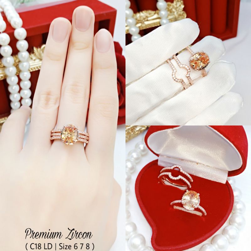 Cincin Xuping Wanita Premium Terbaru C18 LD