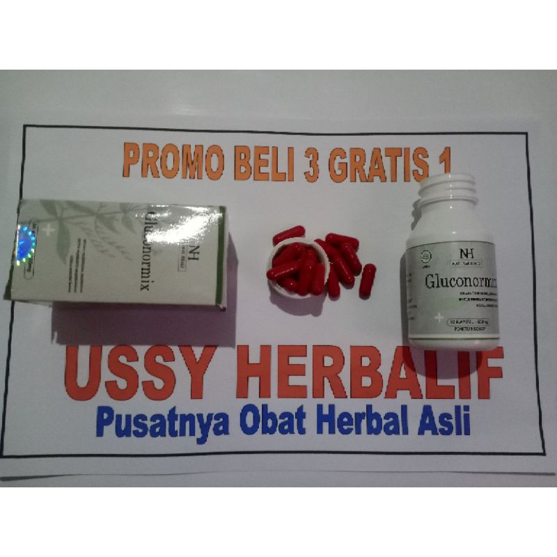 Obat Diabetes Gluconormix Asli Meringankan Gejala Kencing Manis obat