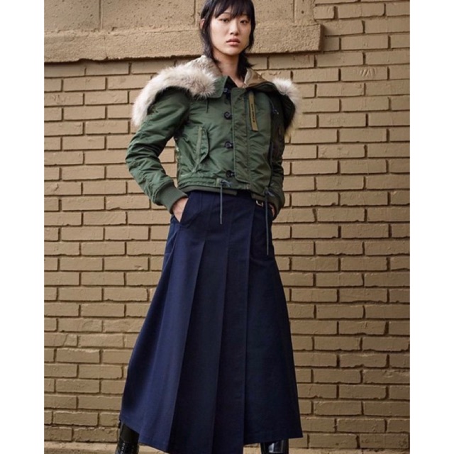 [DEWASA & ANAK] ZARA SRPLS united states fleece detailed bomber jacket