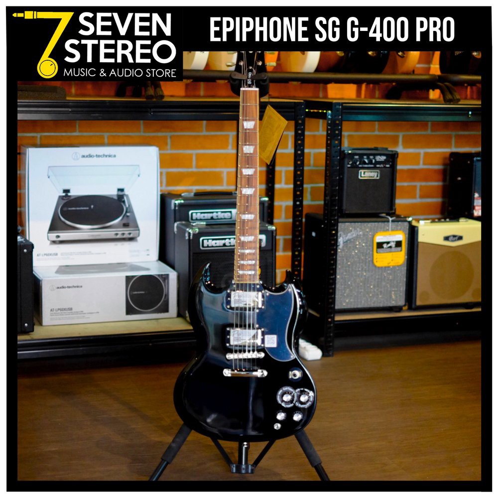 Epiphone SG G400 Pro Ebony Guitar Electric