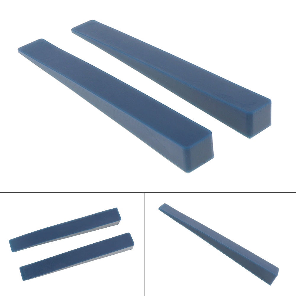 2pcs Alat Tuning Piano Bahan Karet Ukuran Medium / Bass Stop Untuk Aksesoris Piano