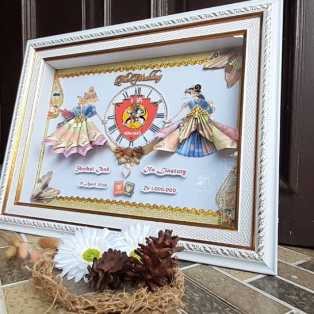 JASA UANG MAHAR PERNIKAHAN / MAHAR PERNIKAHAN MURAH WAYANG RAMA SHINTA TIPE 3