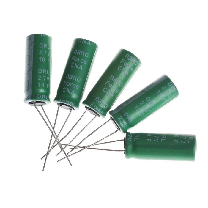 10F/2.7V - SUPER FARAD CAPACITOR KAPASITOR