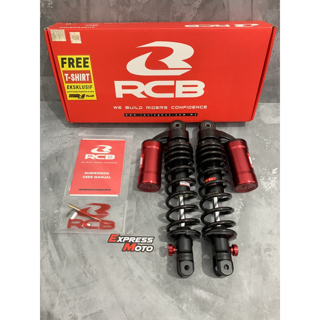Shock RCB MB2+ Series Black Red 305mm All Aerox New Nmax