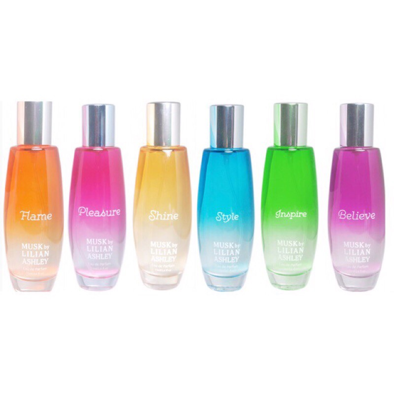 Parfum Musk by Lilian Ashley 75ml - Pleasure / Believe / Shine / Flame / Style / Inspire
