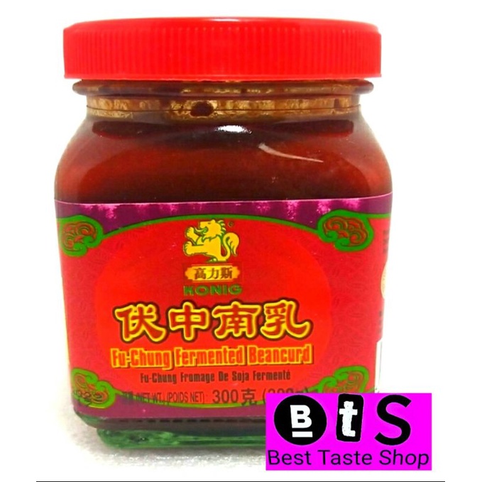 

Konig Brand Tau Ju / Tahu Merah Fermentasi / Fu Chung 300 Gram