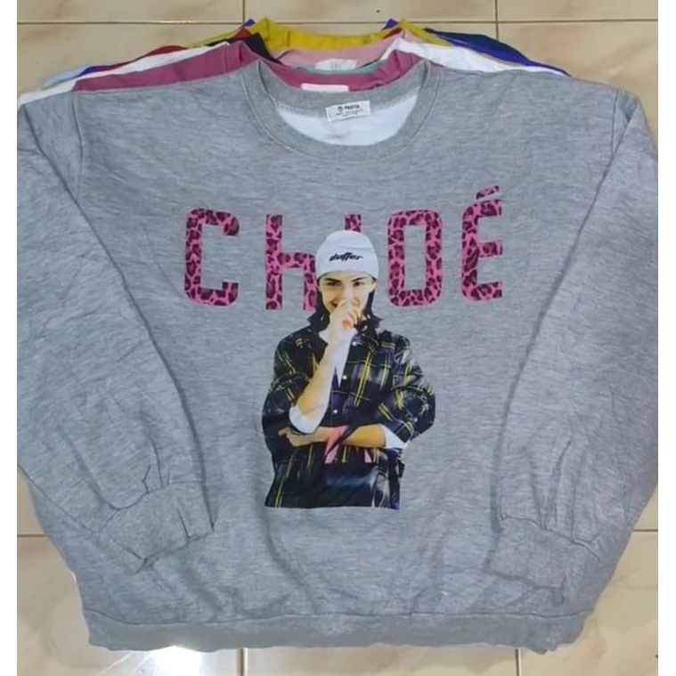 borongan crewneck dan hoodie oversize 40 pcs