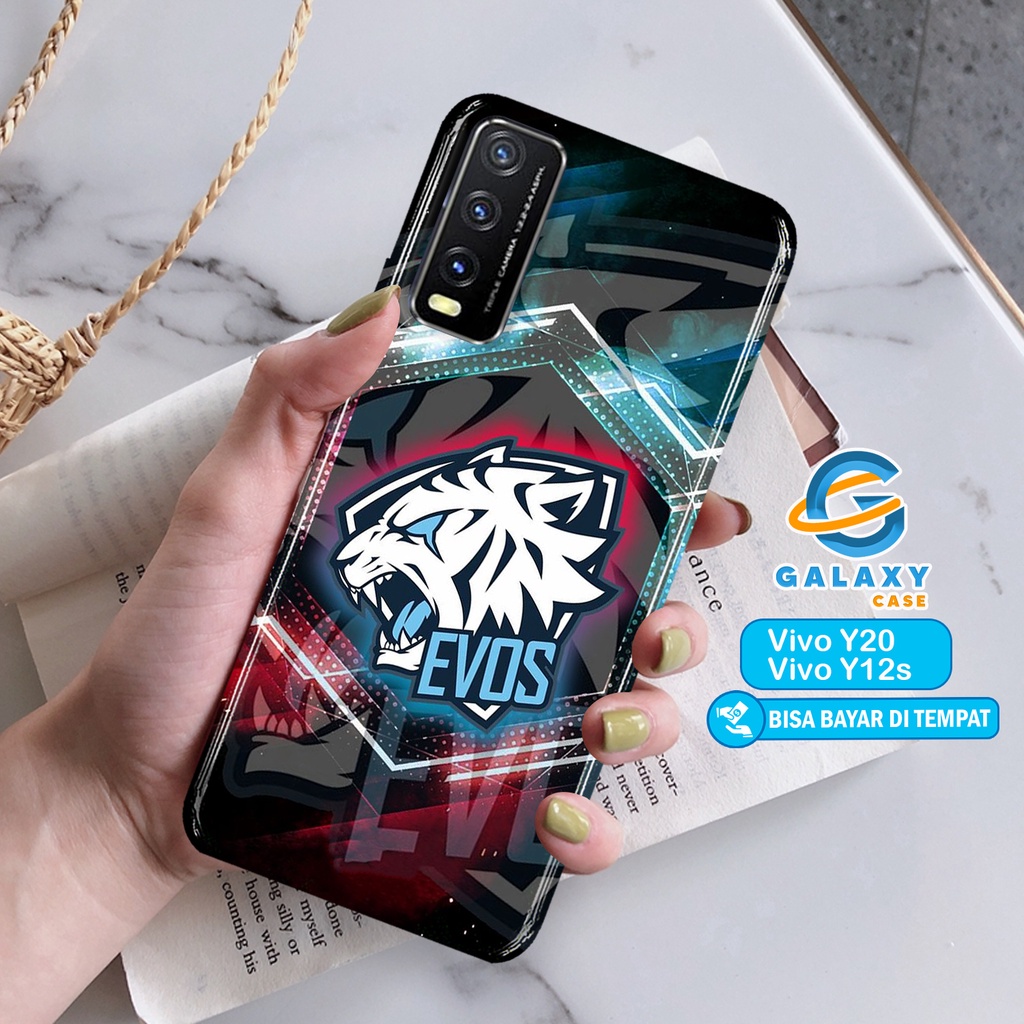 GalaxyCustomCase - Case Hp Vivo Y20 / Y12s - Case Evos - Casing Hp Vivo Y20 / Y12s - Hardcase Fullpr