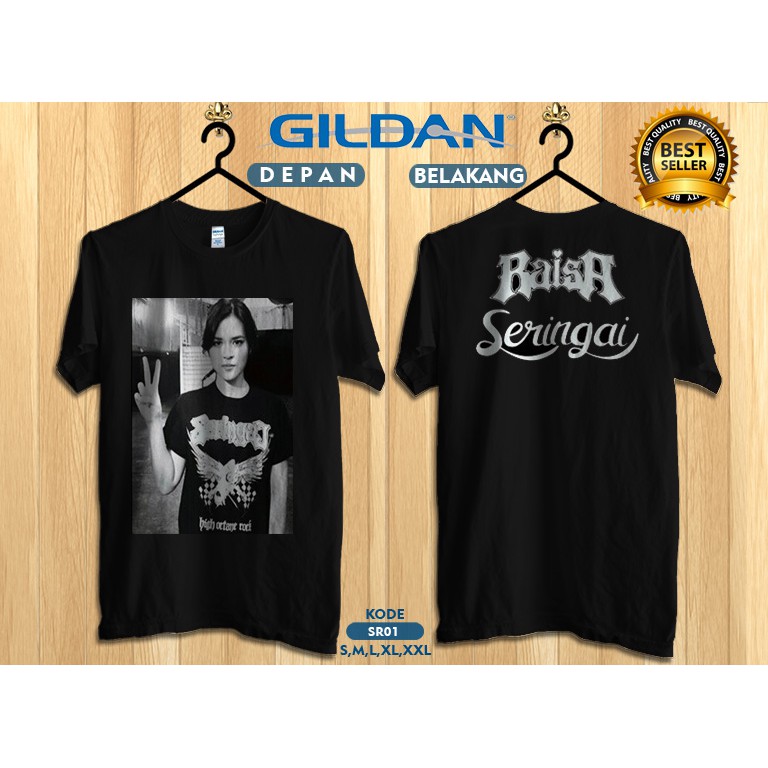 Kaos raisa seringai band original gildan softstyle RS01