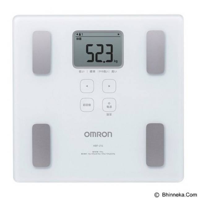 OMRON HBF - 214  Karada Scan Timbangan Body Fat