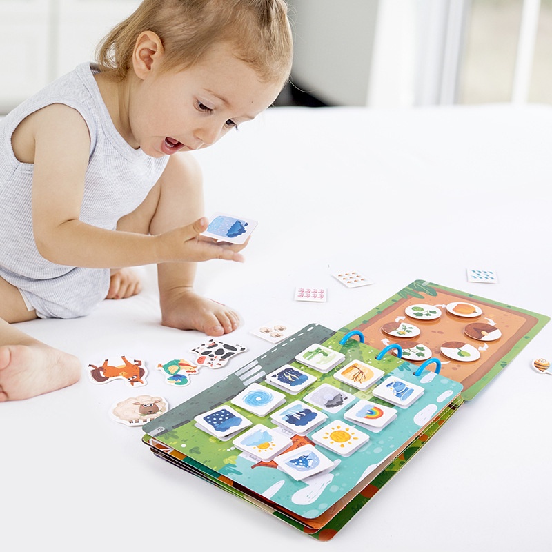 TweedyToys - Busy Book / Mainan Edukasi Anak / Buku Aktivitas Anak