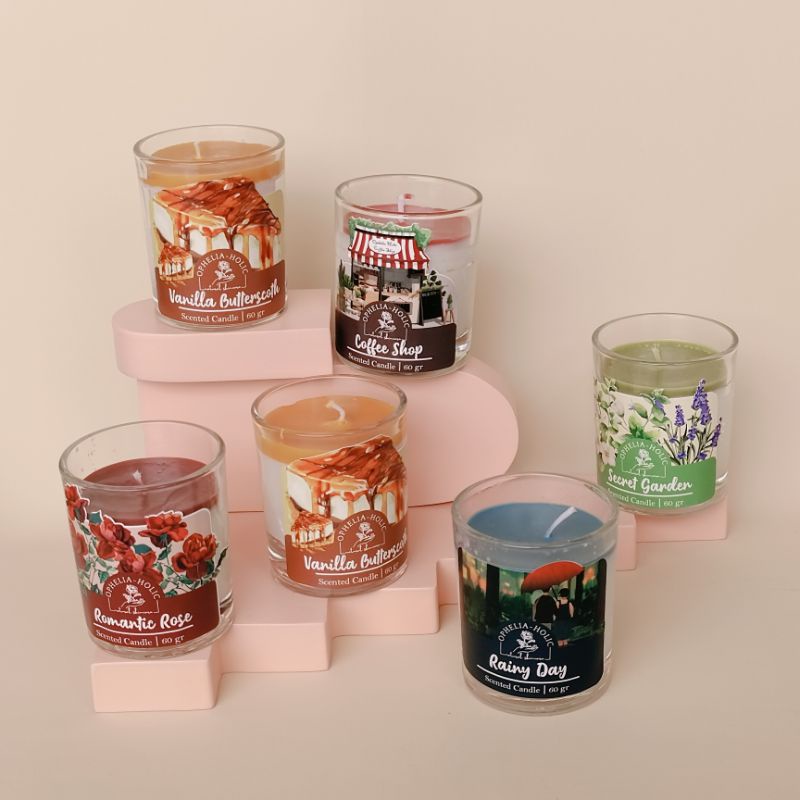 lilin Aromaterapi Scented Candle by Ophelia Holic