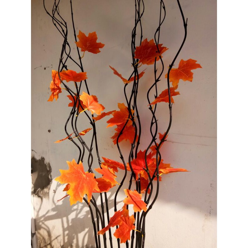 bambu ulir cendani daun maple oren /1IHIT MBO