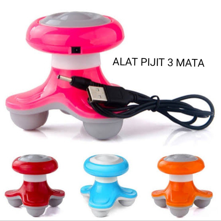 Alat Pijit 3 Mata Elektrik