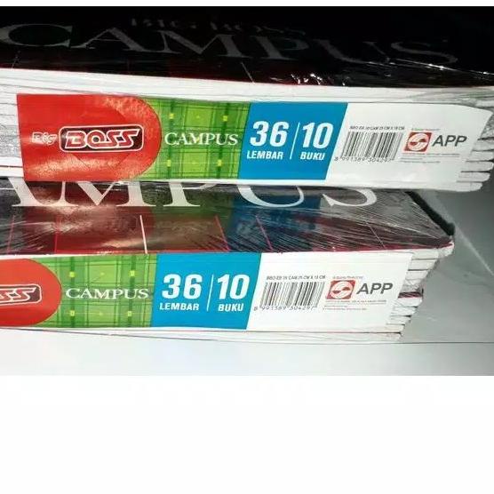 

➦ BUKU TULIS CAMPUS / BIGBOSS / BOXY SINAR DUNIA 36 LEMBAR ◊