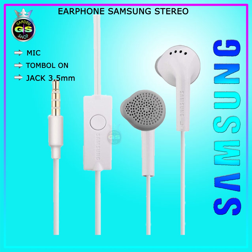 Headset Samsung Original 100% Stereo 3.5mm / Headset Samsung