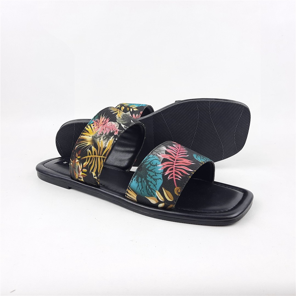 Sandal flat slip on  Lili marleen Forest 36-40