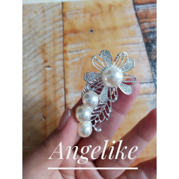 Bros Ring / Cincin Bunga Daun Unik Aksesoris Hijab