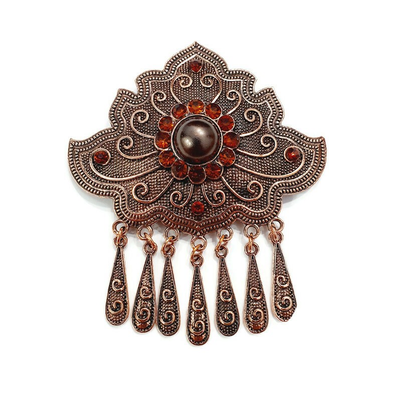 Bros Kebaya Susun Medina Store/Bros Kutubaru Murah/Bros Etnik Jawa Aceh Sumatra Kalimantan Bali-B - Maroon