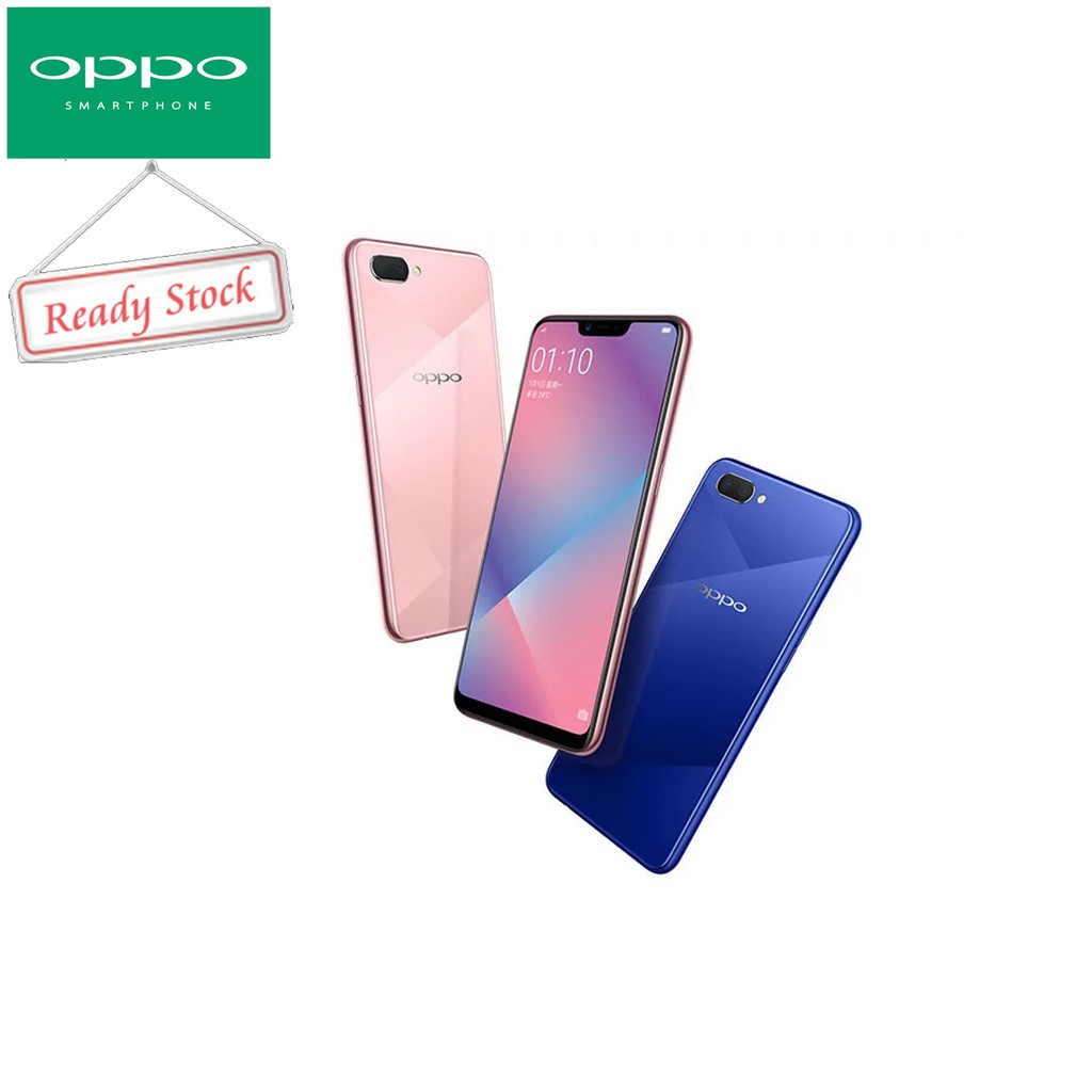 OPPO A3S Smartphone 3GB/32GB Purpel - Dual Camera- Garansi Resmi - Gratis Ongkir