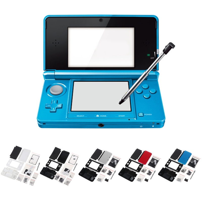 Vivi Housing Konsol Game Nintendo 3DSXL Tahan Lama Dengan Tombol