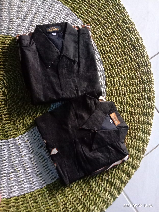 Atasan Kemeja Batik Pria Lengan Pendek Premium Waranggana 2 Full Furing Rajasakti Solo Ori
