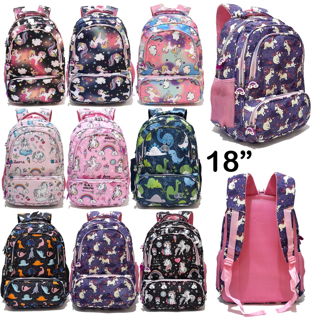 Oshiro Tas TK SD Jumbo ransel Sekolah anak cewe remaja OSH 1801 Ransel Anak Sekolah Cewe Tas Anak Perempuan Kuda Unicorn BT21 Among