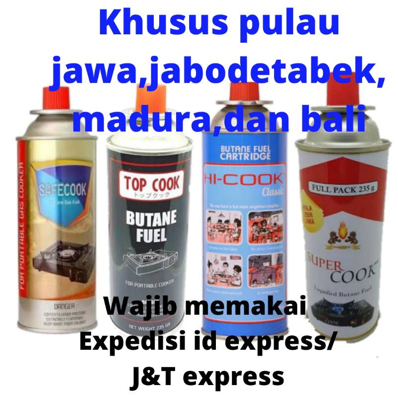 Jual Gas kaleng portable ORIGINALgas hi cookgas campinggas portable