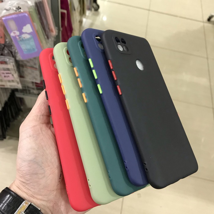 REDMI 9C PREMIUM SOFT JELLY COLOR CASE WITH CAMERA PROTECTOR