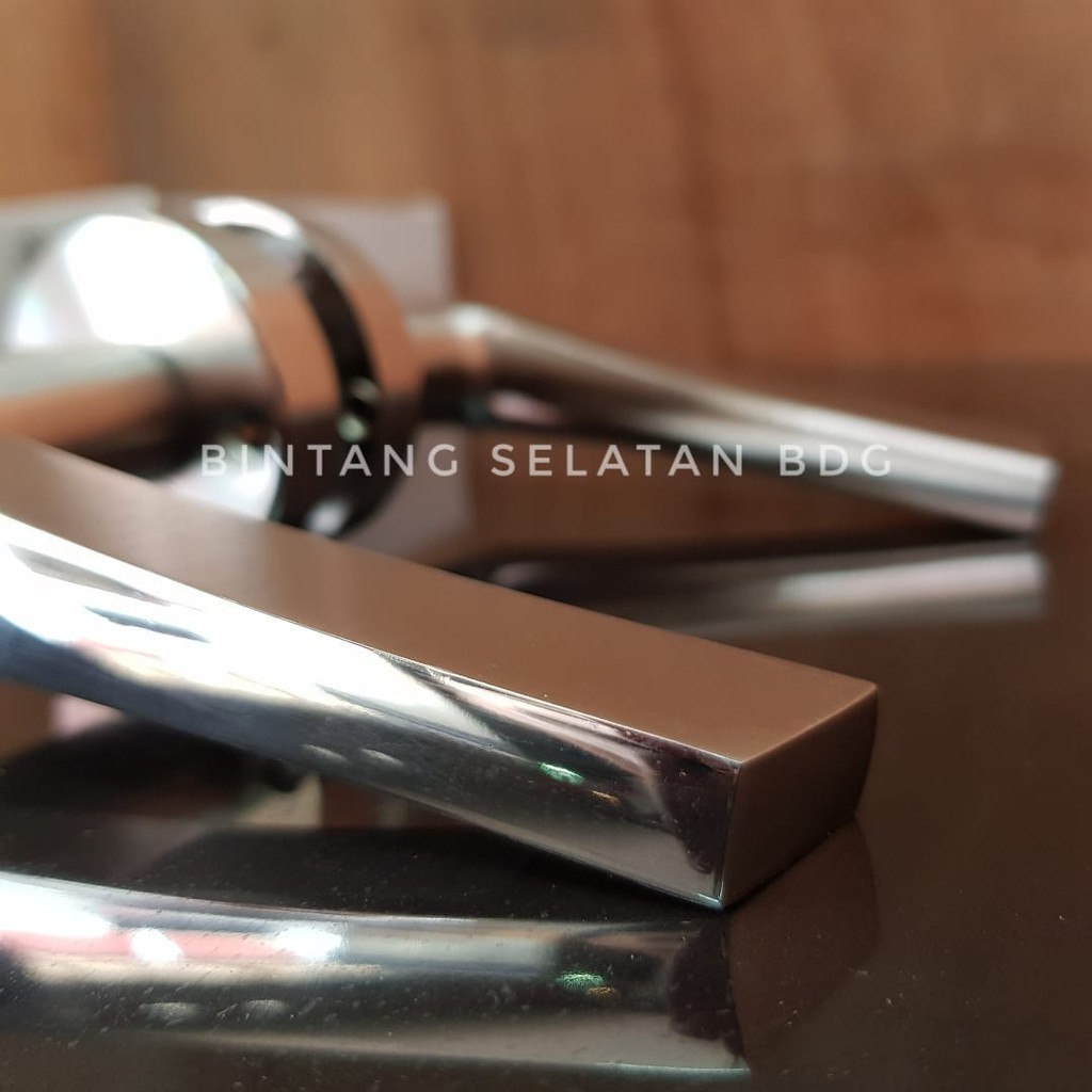 HANDLE DOOR LEVER GAGANG PINTU SLIDING SES ORI SILVER ST304 C06SS