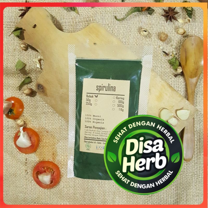 

SPIRULINA BUBUK 1000 GRAM / 1 KG - Arthrospira Platensis - MURNI - JSR - REMPAH