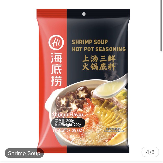 

Haidilao Shrimp Soup Hotpot / bumbu Steamboat / San Sien Seafood