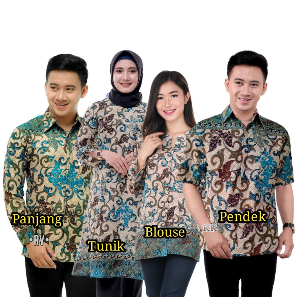 Maura Couple - Sania Ruffle Batik Couple Ori Ndoro Jowi DNT Garansi Termurah Shopee - SHOPASHOP