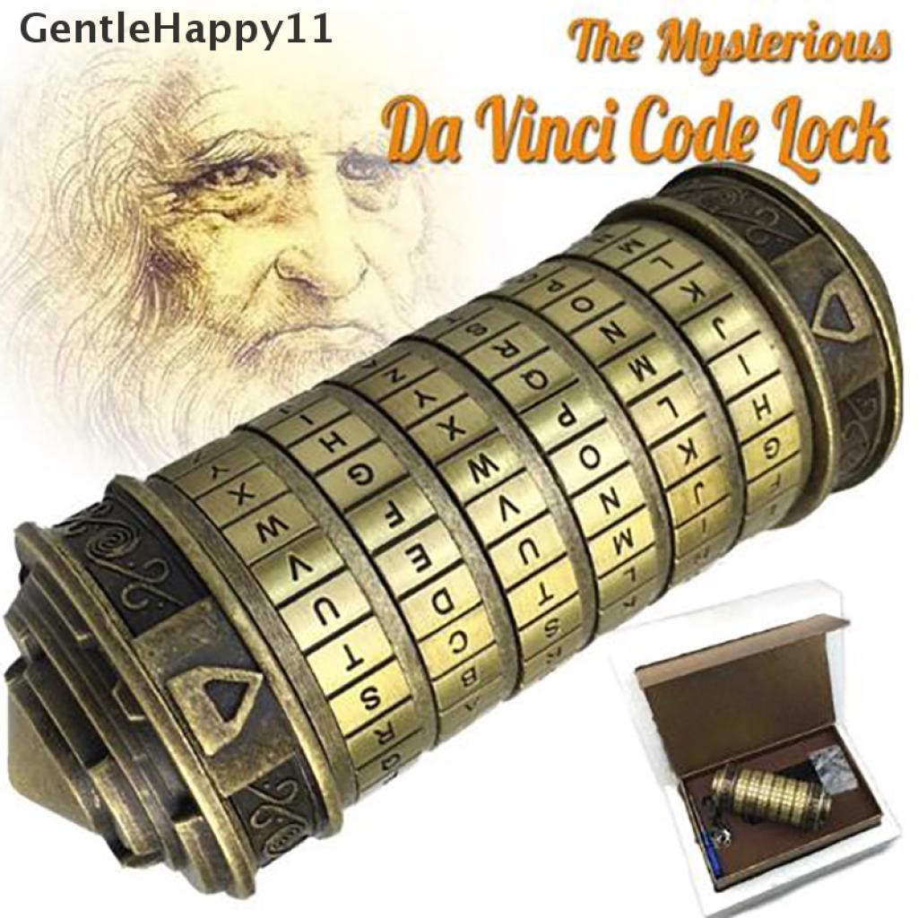 Gentlehappy Mainan Kunci Da Vinci Code Bahan Metal Untuk Hadiah Valentine / Pernikahan