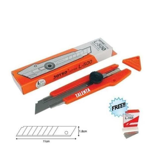 

Nikmati Cutter Joyko Besar + Isi Cutter Besar 1 Tube Trendi