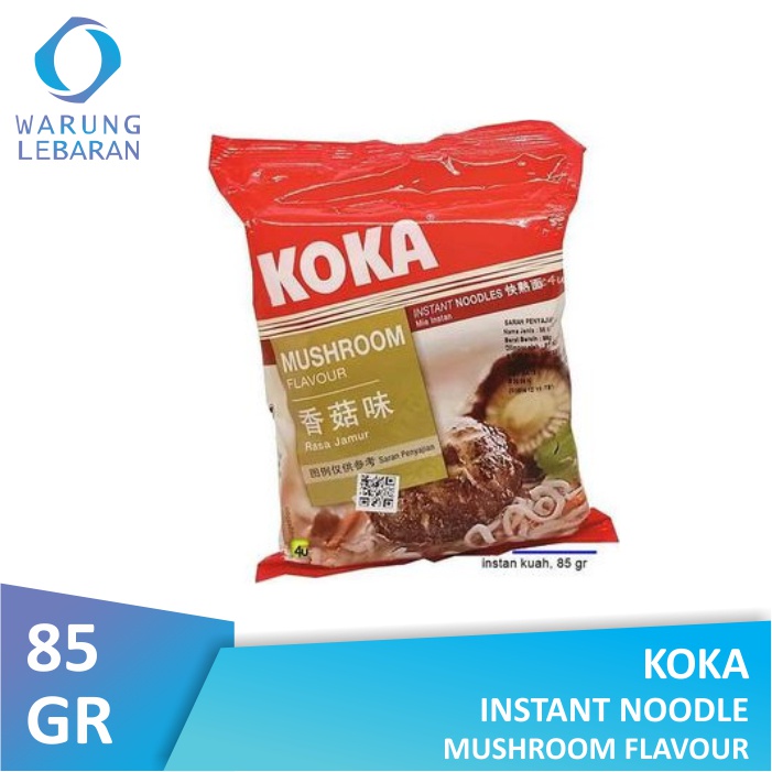 

Koka Instant Noodle Mushroom Flavour 85gr