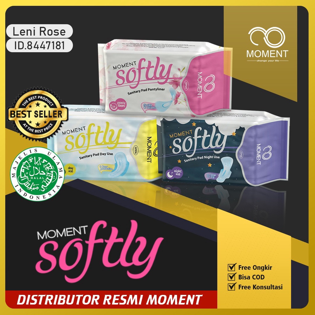 SOFTLY MOMENT PEMBALUT HERBAL ANTI KANKER