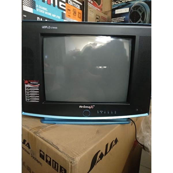 TV TABUNG 14" ANIMAX / TRAJET BARU GRESSSS 