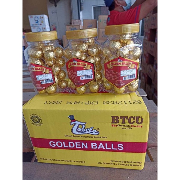 

Golden balls tobelo 40pc dlm 1 toples