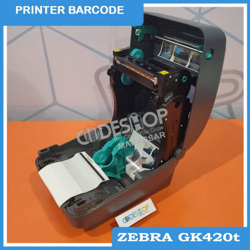 BARCODE PRINTER ZEBRA GK420t - PRINTER LABEL STIKER ZEBRA GK 420t