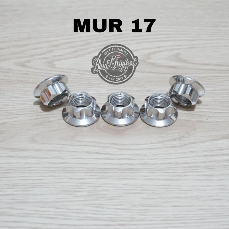 mur probolt new model gear belimbing silver mur 17 original heng thailand