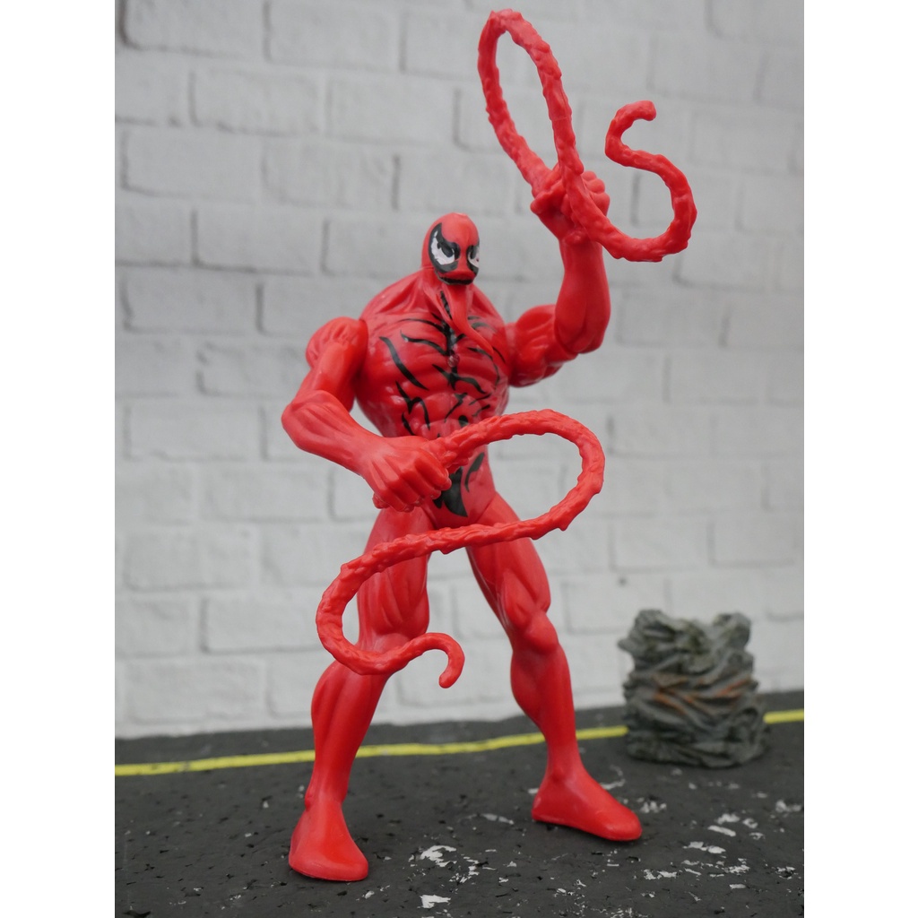 figur mainan anak venom carnage merah terbaru terlaris