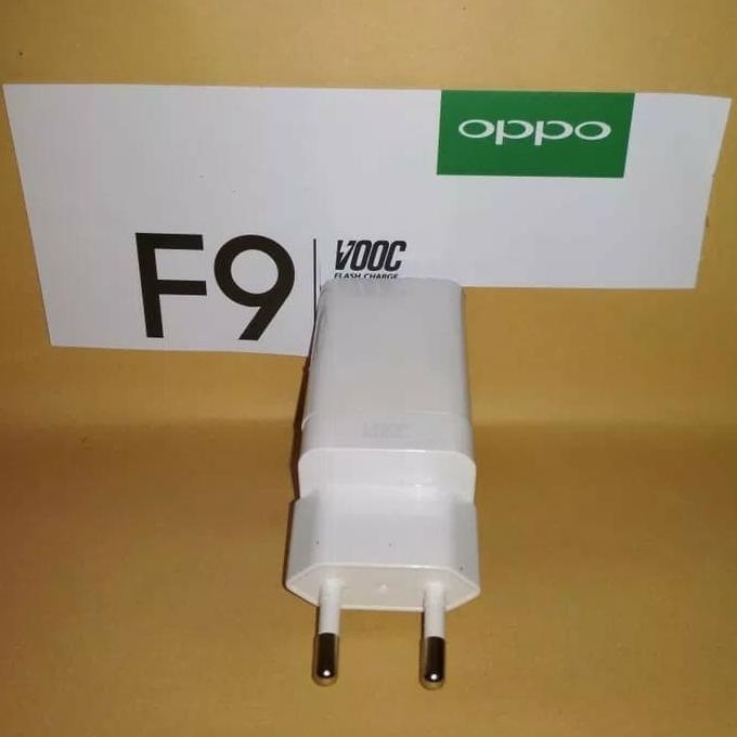 ADAPTOR KEPALA CHARGER OPPO F9 VOOC CHARGER 4.A 5V ORIGINAL 100%