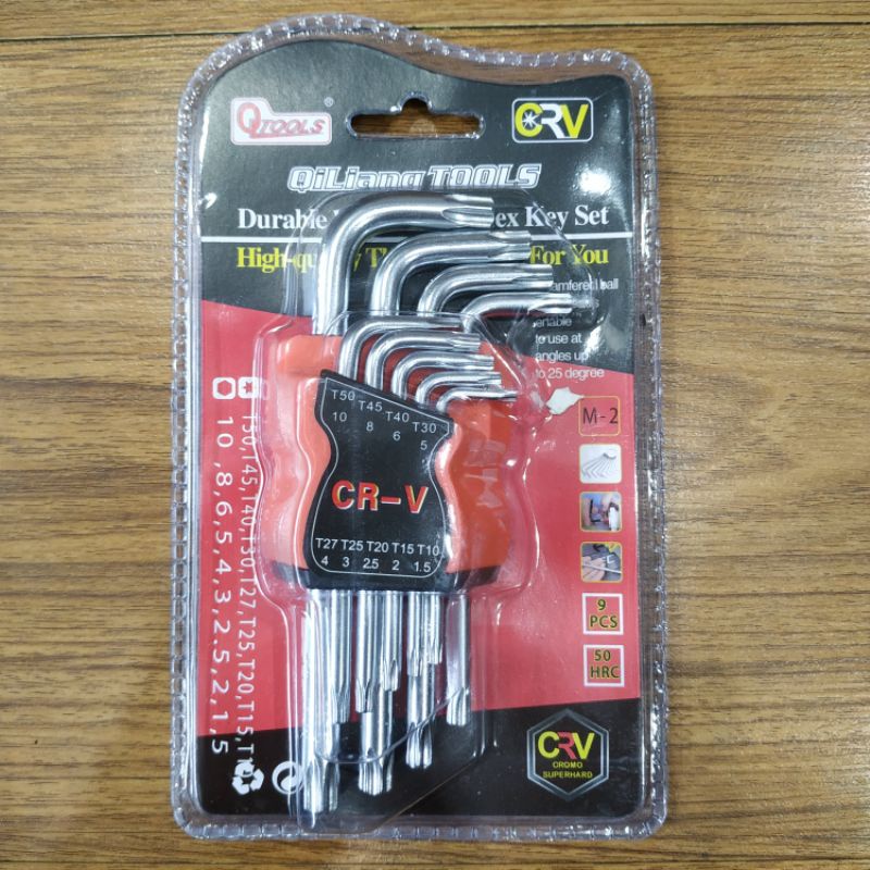 Kunci L 9pcs Hex key set HB1097