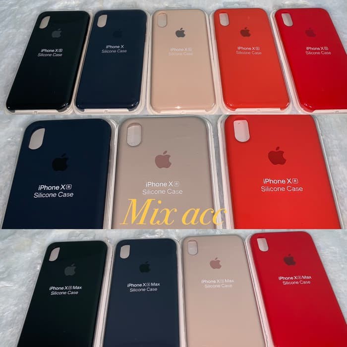 Silicone case Apple iphone 6 6+ 7 7+ 8 8+ X XS XR XS MAX CASING IPHONE