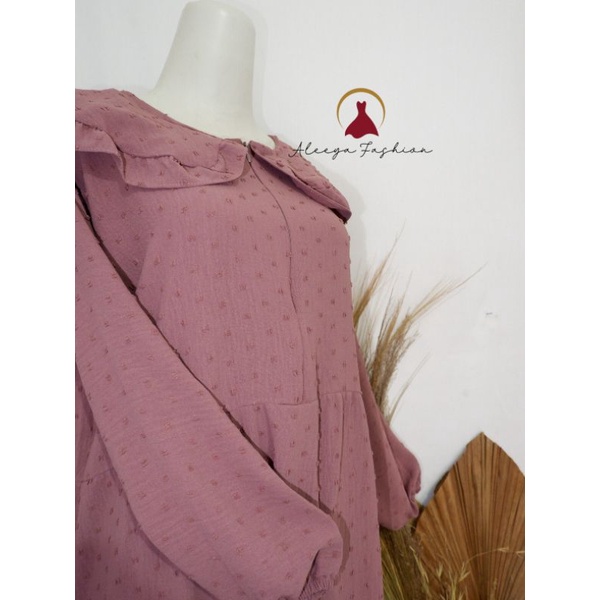 MIDI DRESS URAGIRI BAHAN CRINKLE AIRFLOW RAYON PREMIUM