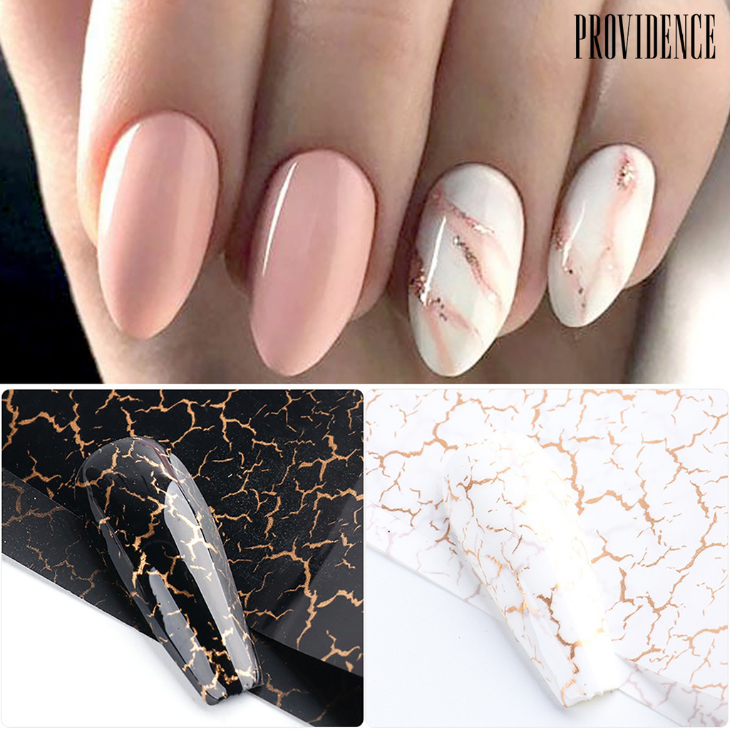 Providence 10pcs / Set Stiker Kuku Motif Kulit Leopard Untuk Dekorasi Nail Art / Manicure