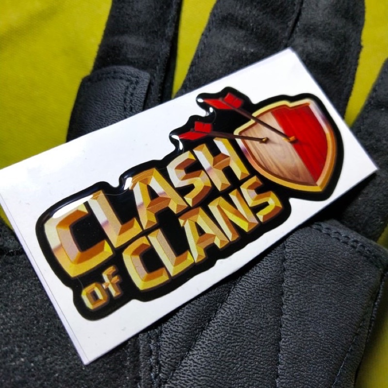 

Stiker Timbul COC